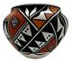 Native American Pottery Acoma Handmade Stunning Work Beautiful Vase Enoch Joe