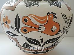 Native American Pottery Pot Olla Acoma Pueblo