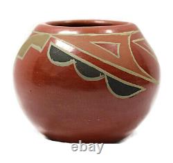 Native American Pottery Santa Clara Bowl by Frances Salazar