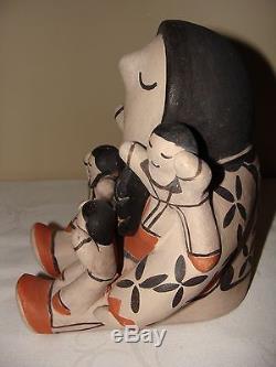 Native American Pottery Story Teller by Mary & Leonard Trujillo