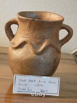 Native American Pottery Taos Pueblo Micaceous Clay Jar