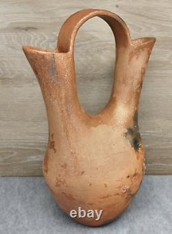 Native American Pottery Taos Pueblo Micaceous Clay Wedding Vase