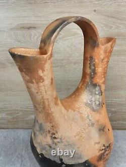 Native American Pottery Taos Pueblo Micaceous Clay Wedding Vase
