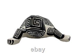 Native American Pottery Turtle Sculpture Handmade Acoma Indian Shirley Chino