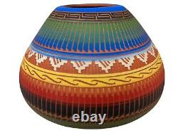 Native American Pottery Vase Navajo Handmade Navajo Home Decor Etsitty