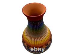 Native American Pottery Vase Navajo Handmade Navajo Home Decor Etsitty
