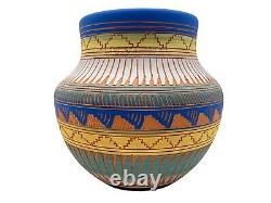 Native American Pottery Vase Navajo Handmade Navajo Home Decor Michael Charlie