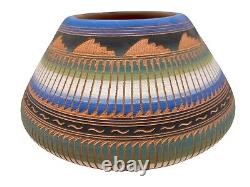 Native American Pottery Vase Navajo Handmade Navajo Home Decor Milissa Charlie
