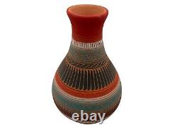 Native American Pottery Vase Navajo Handmade Navajo Home Decor Robinson V