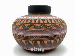 Native American Pottery Vase Navajo Handmade Navajo Home Decor Vivian Smith
