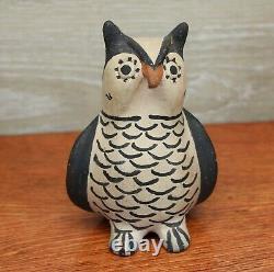 Native American Pottery Vintage Cochiti Pueblo Owl Effigy
