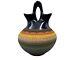 Native American Pottery Wedding Vase Navajo Handmade Navajo Home Decor SAM