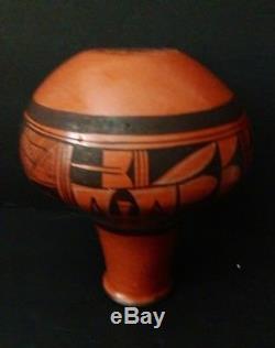 Native American Pottery by Hopi Indian Lena Chio Charlie, known as Corn Woman
