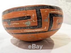 Native American Pre-historic Pottery Bowl A Four Mile Ruin Bowl