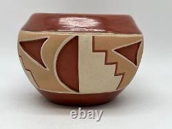 Native American San Juan Pottery Bowl Rosita De Herrera