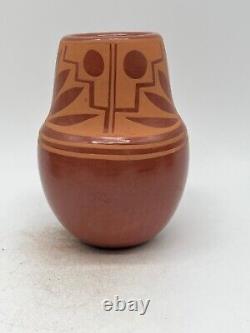 Native American Santa Clara Pottery Bowl Jerry M. Sisneros