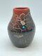 Native American Santa Clara Pottery vase Eric Tafoya