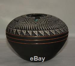 Native American Seed Pot by Gerald Pinto, Navajo