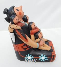 Native American Story Teller Pottery By Diane Lucero Jemez Pueblo