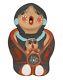 Native American Storyteller Figure by Helen Sando Garcia from Jemez Pueblo