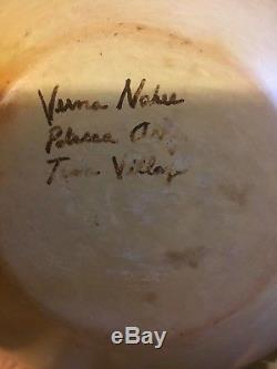 Native American Verna Nahee Hopi Pottery