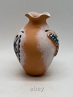 Native American Zuni Pottery Vase Tony Lorenzo
