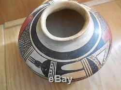 Native american Hopi pottery bowl signed Nampeyo attributed to Old Lady Nampeyo