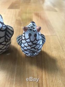 Native american pottery / Zuni Owls (3)