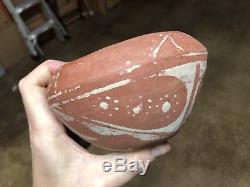Neat Old Native American Indian Pottery Pot With Unusual Design