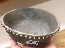 Nice Decorate Pottery Bowl Mississippi Co. Arkansas Native American Indian Pot