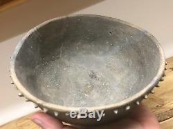 Nice Decorate Pottery Bowl Mississippi Co. Arkansas Native American Indian Pot
