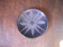 Nice early 1920's Marie Signed Black Plate American Indian offered at no reserve