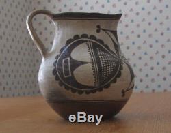 Old Antique Acoma Pottery Pitcher, likely 19th Century, Med size, Very Scarce