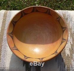 Old Native American Hopi Ceremonial pottery bowl (YouTube video added)