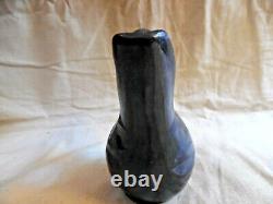 Old Native American Wedding Vase Black Pottery