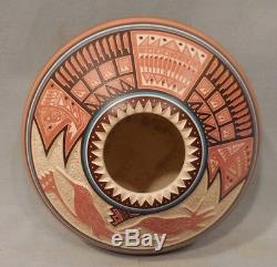 Orig 1988 Pottery By Native American Indian William Yazzie $425.00 No Reserve
