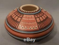 Orig 1988 Pottery By Native American Indian William Yazzie $425.00 No Reserve