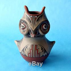 Owl effigy pot from Santa Clara Pueblo