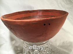 PRE-HISTORIC NATIVE AMERICAN POTTERY BOWL BOWL from WINGATE NEW MEXICO AREA