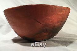 PRE-HISTORIC NATIVE AMERICAN POTTERY BOWL BOWL from WINGATE NEW MEXICO AREA