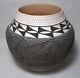 P. S. Garcia Native American Acoma hand coiled pottery 4 3/4 high