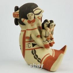 Polychrome Pottery Storyteller by Dorothy Trujillo