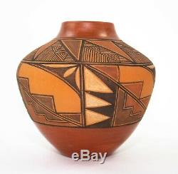 Ponca Fragua Vintage Jemez Pueblo Native American Indian Pottery Vase