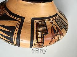 Pottery Bowl Native Hopi American Pot