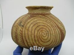 Pre-Columbian Hohokam Pottery Olla Pot Native American Artifact 5.25 x 7.25