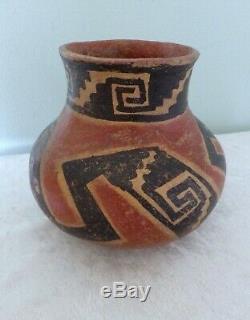 Pre-Columbian Tonto polychrome pot vessel olla Salado Native American Arizona 6