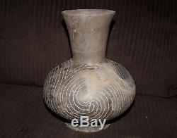 Pre-Historic Mississippian Walls Engraved Pottery Vessell Pemiscot Missouri