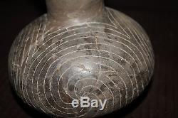 Pre-Historic Mississippian Walls Engraved Pottery Vessell Pemiscot Missouri
