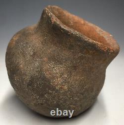 Pre-Historic-Pre-Columbian Native American Salado Ware Pottery Round Bottom Jar