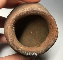 Pre-Historic-Pre-Columbian Native American Salado Ware Pottery Round Bottom Jar